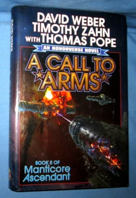 A Call To Arms By Weber, Zahn, And Pope, Honorverse Novel, 2015, 1st Print, HC - Image 1 of 4