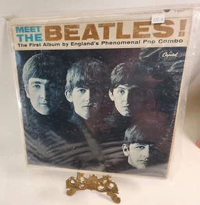 12" Vinyl Record Album LP Meet The Beatles! Capitol T-2047 Original Mono England - Picture 1 of 8