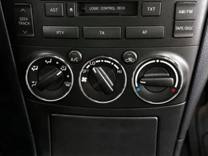 Per Toyota Avensis 03-09 Anelli lucidati in alluminio per pannello di controllo - Picture 1 of 7