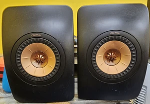 KEF LS50 Meta Passive Bookshelf Speakers - Pair (Carbon Black) - Used - Picture 1 of 4