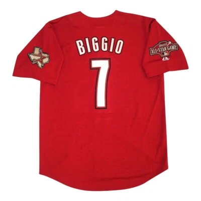 Craig Biggio 2004 Houston Astros Alternate Red Men's Jersey w/ All Star Patch - Image 1 of 4