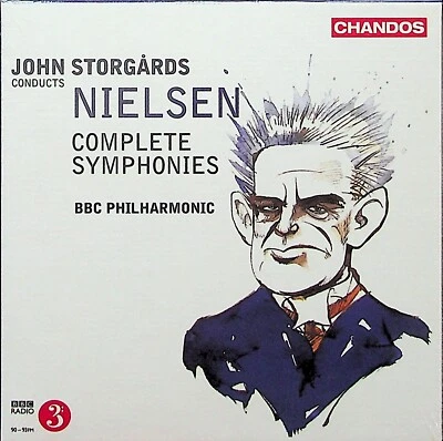 CARL NIELSEN The Complete Symphonies JOHN STORGARDS Box Set 3-CD NEW SEALED 2015 - Image 1 of 2