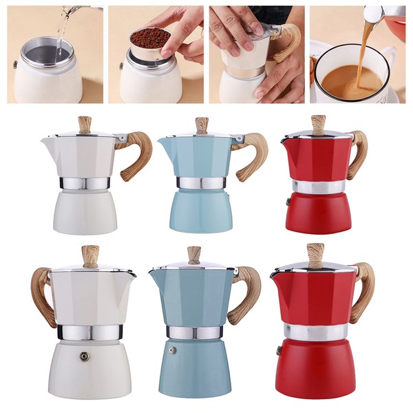 Classic Espresso Maker Espresso Cup Coffee Maker Expresso Pot 150/300ml Photo Related