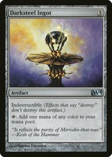 MTG Magic 2014 Core Set - Darksteel Ingot - LP Card