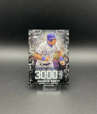2016 Topps Update Chrome George Brett 3000 Hit Club Speckle Refractor🔥🔥 - Image 1 of 2