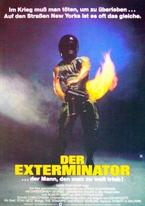 Der Exterminator - Robert Ginty - Steve James - Filmposter A3 29x42cm gerollt - Picture 1 of 1