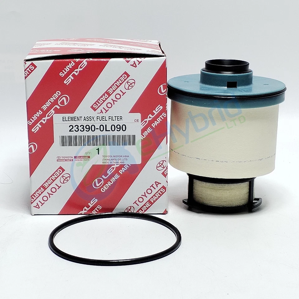 Genuine Toyota Hilux Diesel Engine Fuel Filter 2015 Onward Oem Part 23390-0L090 - Image 1 of 1