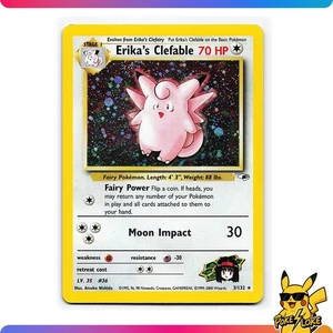 Erika's Clefable - 3/132 - Holo Rare - Gym Heroes - [LP] - Bild 1 von 11