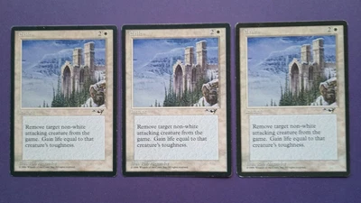 Magic the Gathering MTG Alliances  EXILE  X  3  MP R 1996! - Image 1 of 4