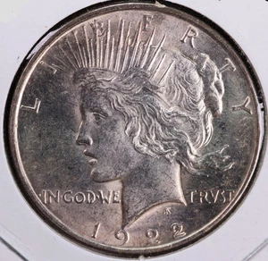 1922-D Peace Silver Dollar, Nice Affordable Coin, Store #23080696 - Picture 1 of 2