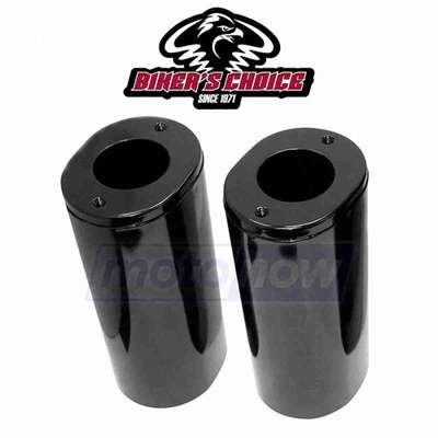 Bikers Choice Fork Tube Covers for 1955-1957 Harley Davidson FLH Hydra-Glide fe - Image 1 of 4