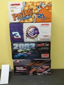 Lot of 4 NASCAR 1:24 Diecast Cars Earnhardt Harvick Burton IROC Action - Picture 1 of 7