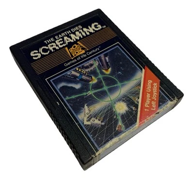 The Earth Dies Screaming (Atari 2600, 1983) Cleaned & Tested (JN105) - Image 1 of 4