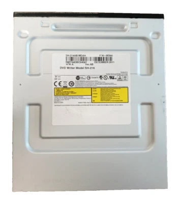 Original SAMSUNG SH-216AB DVD CD Laufwerk Brenner Drive SATA schwarze Blende - Bild 1 von 3