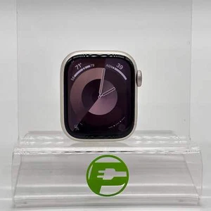 Unlocked Apple Watch Series 8 41MM Silver Aluminum MNUX3LL/A - Face Only - Picture 1 of 7