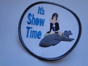 Parche USAAF B17 BG It's Show time aprox. 10 cm - Imagen 1 de 1