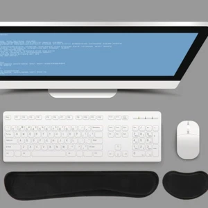  Memory Foam Handgelenk Wache Set Handruhe Handgelenksruhe Für Computertastatur - Bild 1 von 12