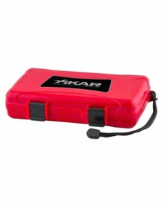 XiKAR 205RDXi Custodia umidificatore da viaggio per sigari 5 - Rosso - Nuovo - Foto 1 di 1