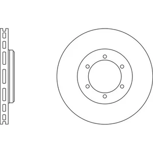 Disco freno anteriore Apec blu SDK6483 per LTI Fairway LTI FX4 TX1 TX2 TX4 - Foto 1 di 2