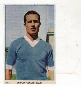 FIGURINA CALCIATORI da ritaglio SPAL CECCHI NR 245 X album s.e.s.s.1959-60 - Picture 1 of 1