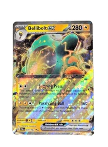 Pokemon TCG: Bellibolt EX 079/193 - SV: Paldea Evolved - Double Rare NM - Picture 1 of 2