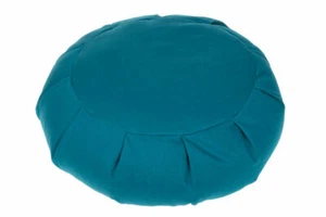 Zafu alforfón algodón naturaleza yoga meditación puf cojín de asiento cojín - Imagen 1 de 2