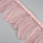 Wholesale 10meters Goose Feather Trims Accessories Feather Fringe Carnival Dress
