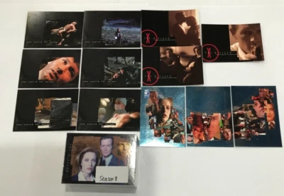 THE X-FILES SEASON 8 TRADING CARD 90-BASE CARD SET + 3 CHASE SETS-90+3+3+6 - Image 1 of 4