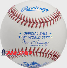 1991 Rawlings Official WORLD SERIES Baseball - MINNESOTA TWINS