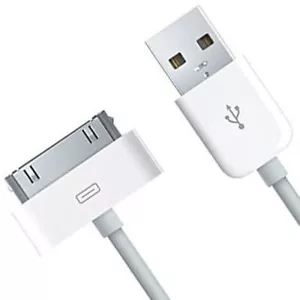 Cable de carga USB para iPhone 4 4s 3 3GS para iPad iPod iTouch Cargador sincronización de datos - Imagen 1 de 2
