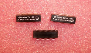 QTY (10) TX1471NL PULSE 32 PIN SMD T1/E1/CEPT/ISDN 1:1 OCTAL TRANSFORMER MODULES - Picture 1 of 3
