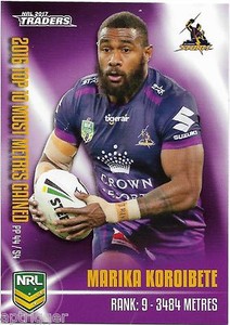 2017 NRL Traders Pieces of the Puzzle (PP 44/54) Marika KOROIBETE Storm