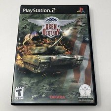 Seek and Destroy Sony PlayStation 2 PS2 Video Game Complete Tested CIB