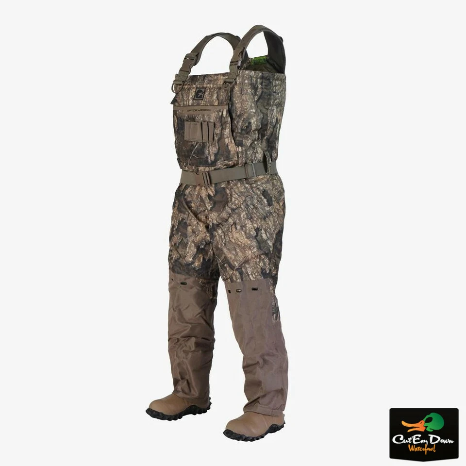 GATOR WADERS MENS SHIELD INSULATED BREATHABLE CHEST WADERS - CAMO DUCK HUNTING - Image 1 of 1