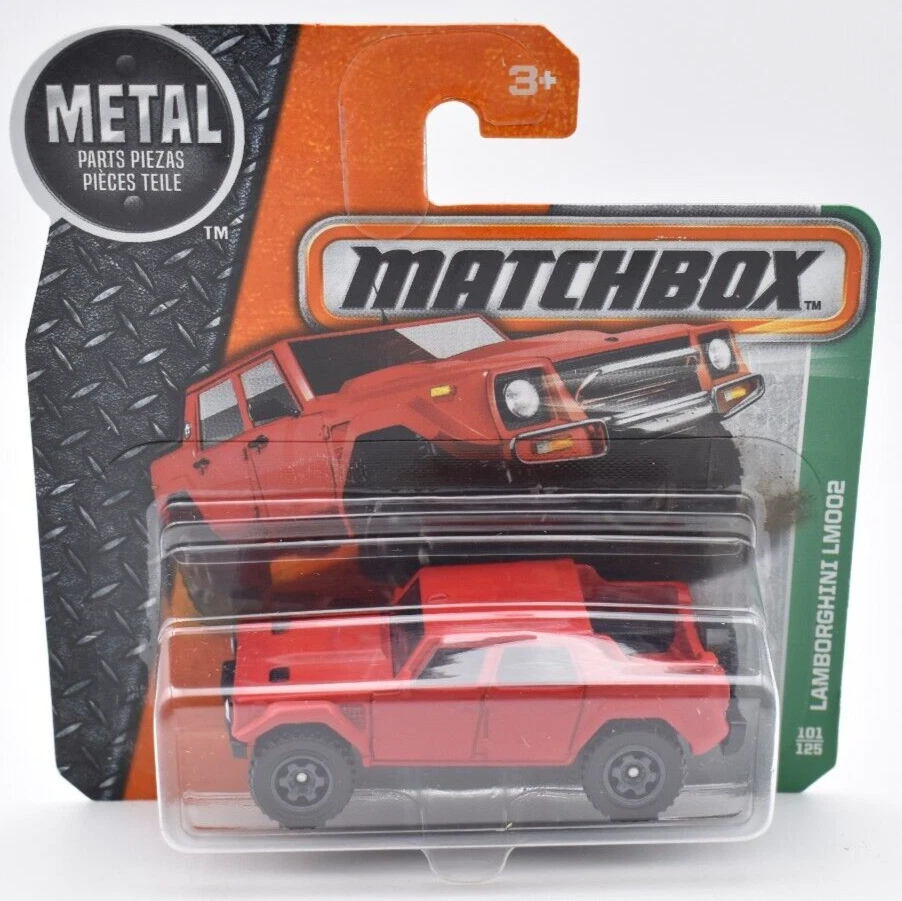 Matchbox Superfast Lamborghini LM002 red. #101 MBX 2016. short blister - Image 1 of 1