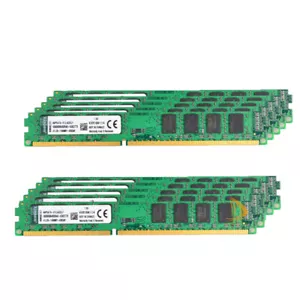 Kingston 10x 4GB Intel 2Rx8 PC3-12800 DDR3 1600Mhz DIMM Memory RAM Desktop #-^ - Picture 1 of 14