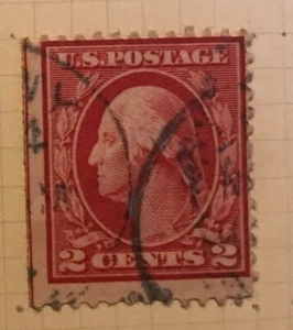 Very Rare George Washington Red Two 2 Cent Postage Stamp1908 - Picture 1 of 1