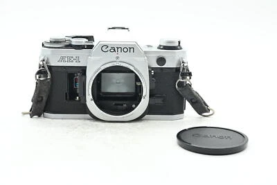 Cuerpo de cámara de película Canon AE-1 SLR Chrome AE1 #192 Foto 1 de 4