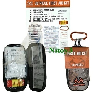 Realtree First Aid Kit Medium Hard-Shell Foam Case - 30-Piece - Picture 1 of 1