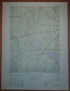 1940's Army topographic map Clayville RI Sheet 6667 I SW - Picture 1 of 8