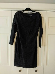 Isabel Umstandskleid Langarm mit Spitzenüberzug, Spitzenärmel - Schwarz - Bild 1 von 4