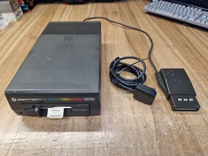 Commodore 1551 Disk Drive Tested with Cables - Photo 1/8