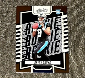2023 Panini Absolute Football Bryce Young 107 Blue Rookie Card - Picture 1 of 3