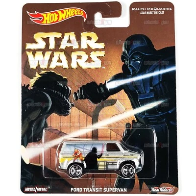 风火轮 福特 Transit SUPERVAN 银色 - 星球大战 - HW Pop Culture 1: 64 DJH03 — 第 1/2 张图片