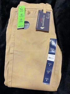 US Polo Assn 5 Pocket Straight Size 8 Boys NEW - Picture 1 of 6