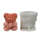 Bear Shaped Candy Molds Baking Gadget Non-stick Silicone Material for Baking