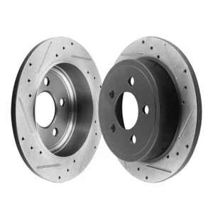 260mm Rear Disc Brake Rotors for 2003 2005 2006 2007 HONDA ACCORD & ACURA TSX v7 - Picture 1 of 8