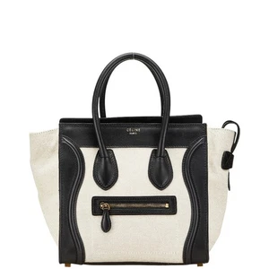 Bolso de Mano CELINE Equipaje Micro Shopper Mujer 【Usado】 - Imagen 1 de 10