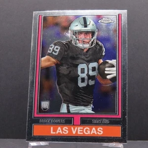 Brock Bowers 2024 Topps Chrome Rookie Throwback 1974 #74tf-12 - Bild 1 von 2