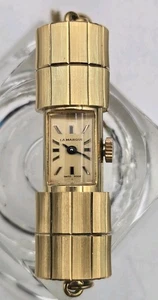 Vintage Swiss 17 Jewels La Marque Pendant Peek A Boo Slide Watch Working! - Picture 1 of 12